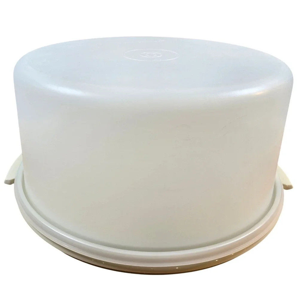 Tupperware Cake Container Carrier Base and Lid 12